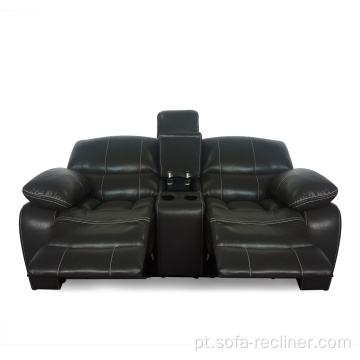 Sala de estar LoveSeats Manual Recliner Sofá